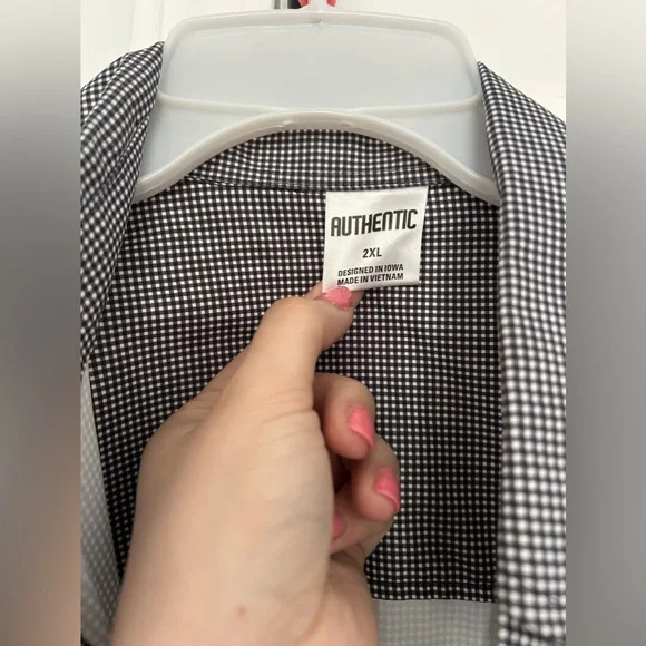 Men’s checkered dress shirt - Picture 3 of 4